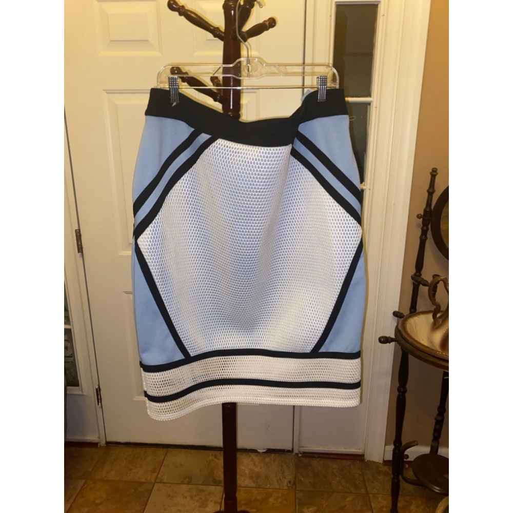 Women's Harper & Liv Skirt Size 16 Blue White